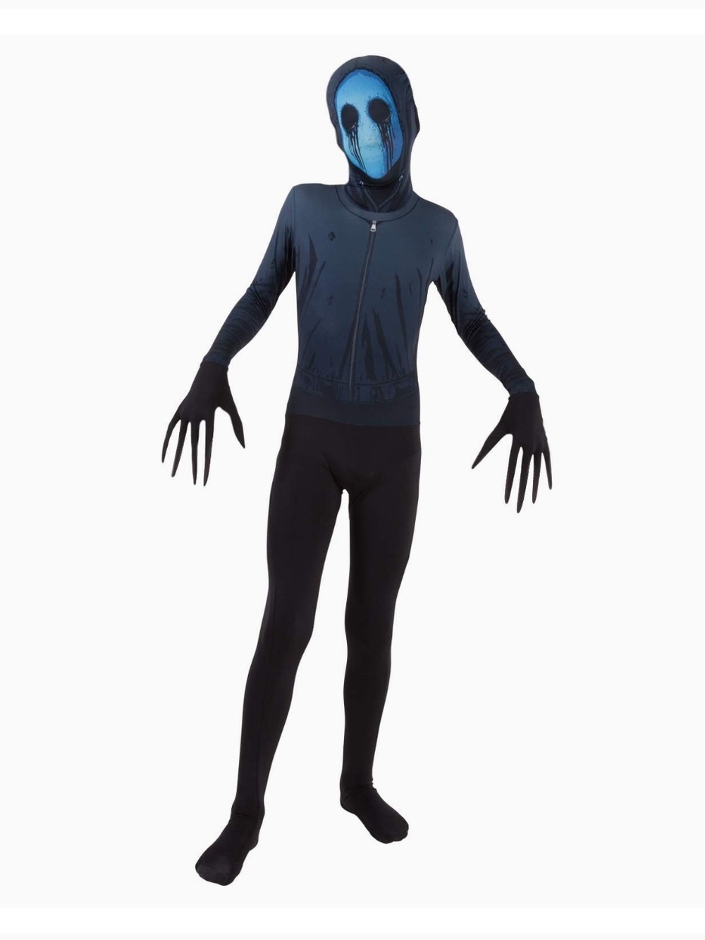 Morphsuits Official Eyeless Jack Urban Legends Kids Halloween Costume new large